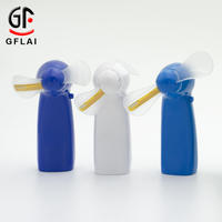 Mini Ventilador LED con Mensajes Personalizables, Pantalla de Texto Desplazable, Portátil, Funciona con Batería, para Bodas y Festivales