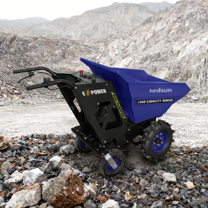 Mini-dumper électrique conforme CE XH-EWD01 300 kg (batterie au lithium, <span class=keywords><strong>moteur</strong></span> Kohler) Construction en acier pour jardin/chantier - Product Image 1
