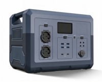 TD1200 1200W 1024Wh LiFePO4 Station-PD100W Generator Tenaga Surya 4 Soket AC MPPT Kompatibel Mobil Cadangan Darurat untuk Rumah Berkemah