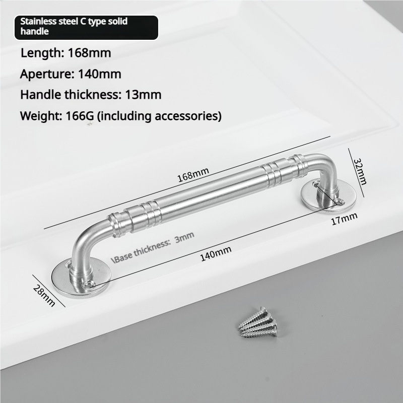 168mm C stainless  13mm/137B