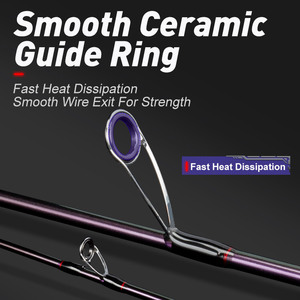 Caña de Pesca TEASER MUSSO para Slow Jigging, Pesca desde Orilla, Señuelos Jig, Alta Calidad, Alto Contenido de Carbono, <span class=keywords><strong>2</strong></span> Secciones, Spinning y Casting - Product Image 4