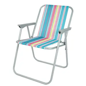 Thiết kế mới giá rẻ bán sỉ gấp bãi biển Ngoài trời gấp Ghế di động Lounger cắm trại mùa hè biển bãi biển ghế