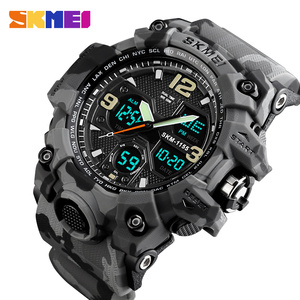 Montre-bracelet numérique pour homme Big Case Relojes 5ATM étanche, sport, plastique, SKMEI <span class=keywords><strong>1155B</strong></span> - Product Image 6