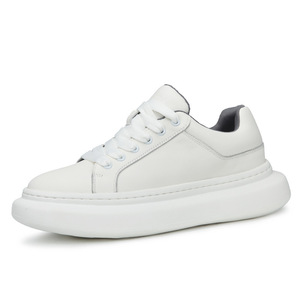 Chaussures de course pour hommes haut de gamme, sur mesure, cousues à la main, à la mode, semelles épaisses, tricotées, anti-odeur, amortissantes, adaptées au quotidien - Product Image 1