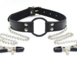 Disfraces eróticos de cuero, tops de bondage, lencería, mordazas, pinzas para pezones, ropa de cuero calado, atuendos para actuaciones en discotecas. - Product Image 1