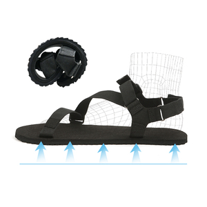 ज़ापाटोस डेस्स्केलोज़ोस विरोधी स्लिप प्राकृतिक खेल नंगे पैर आधारित न्यूनतम चौड़े पैर की अंगुली के बॉक्स सैंडल कान ग्राउंडिंग जूते - Product Image 4