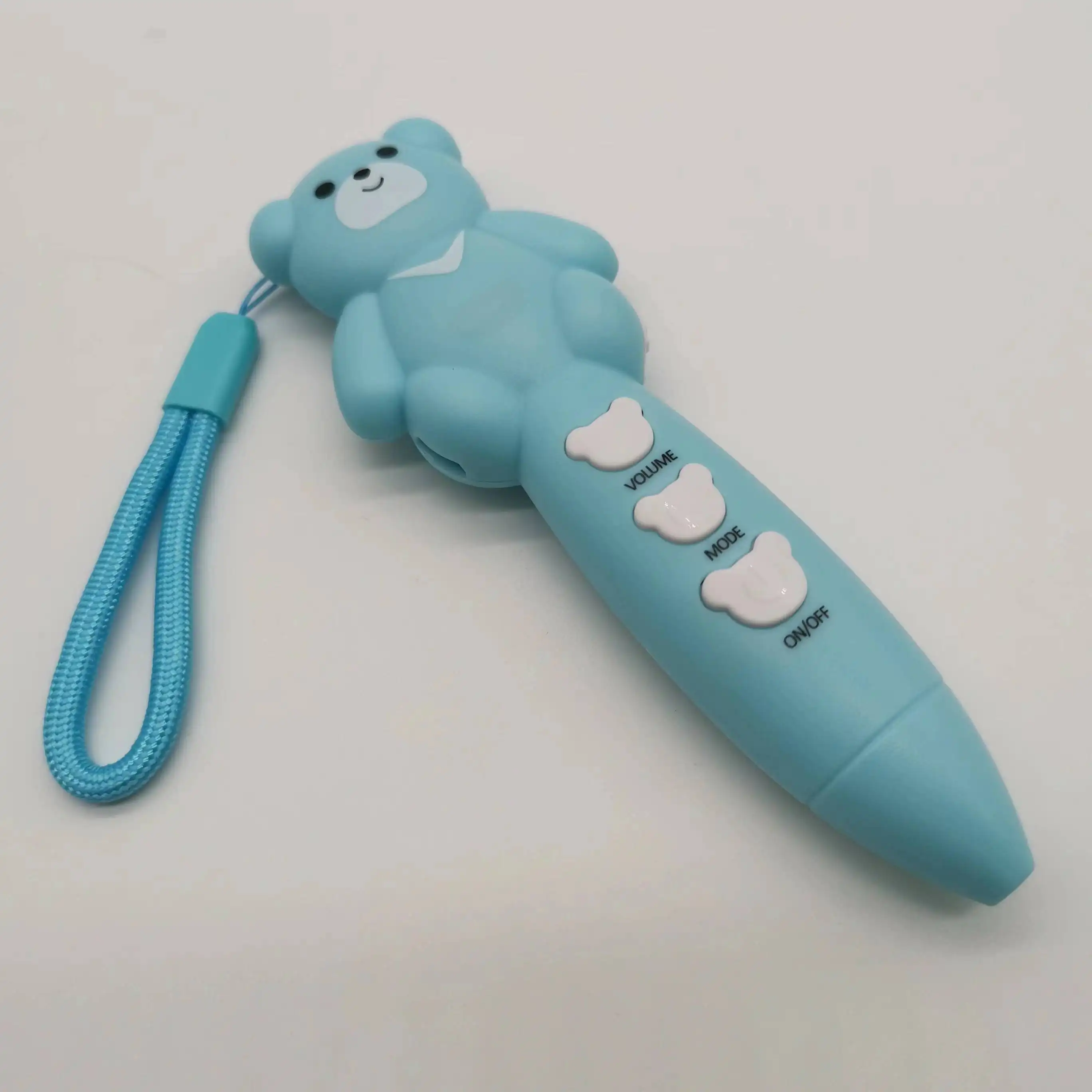 New arrival Little bear speaking sound voice pen teaching English Chinese Spanish French Italian story books learning toy
