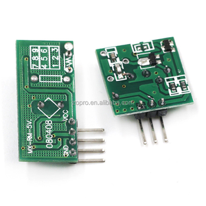 <span class=keywords><strong>433Mhz</strong></span> 315Mhz Module thu phát không dây 5V siêu tái tạo RF Receiver & Transmitter cặp cho điều khiển từ xa hệ thống - Product Image 3