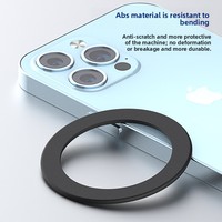 Logo personnalisé OEM ODM pour coque de téléphone magnétique flexible compatible avec anneau magnétique
