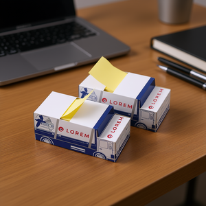 Porta Tarjetas de Visita de Papel, Dispensador de Notas, Organizador de Escritorio, Suministros de Oficina - Product Image 3