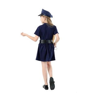 Vente flash : Costume d'Halloween pour filles et garçons, ensemble de déguisement de policier - Product Image 5