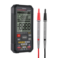 HABOTEST HT127A Multimeter Digital 6000 hitungan Autorange penggunaan rumah tangga tampilan 3 Digit bahan ABS indikator baterai rendah