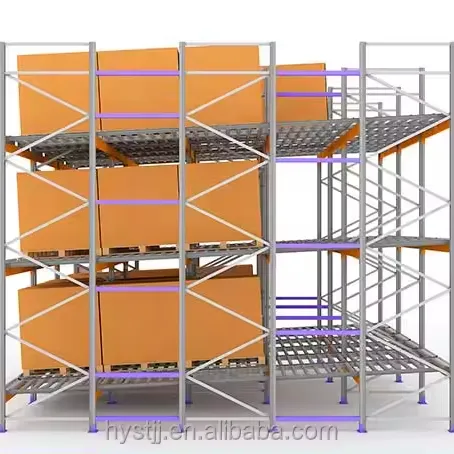 Сверхпрочная стальная складская стойка для хранения селективная система стеллажей для поддонов