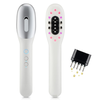 Fabrik preis Neues Design 3 in 1 Elektrische Haar bürste Kopfhaut Vibrations massage Kamm Haaröl Applikator Haar wachstums spender
