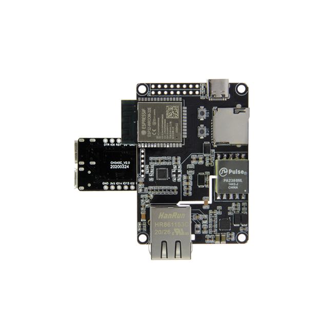 T-Internet-POE ESP32-WROOM LAN8720A Chip Ethernet Adapter and Downloader Expansion Board Programmable Hardware