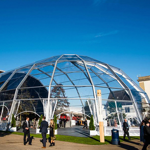 Structure de pavillon d'exposition KENTEN, bâtiment <span class=keywords><strong>temporaire</strong></span> en aluminium transparent, pavillon d'exposition culturelle, hall de réception touristique - Product Image 5
