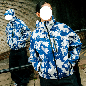 Wholesale Custom <strong>Waterproof</strong> Rain Outdoor Shell <strong>Light</strong> Polyester Nylon Casual Winter Oversized Zipper Bomber Hooded Men <strong>Jackets</strong> - Product Image 2