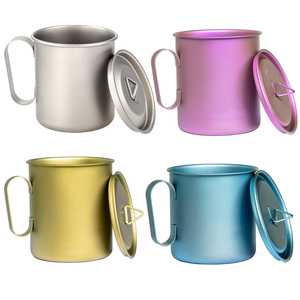 Taza de Titanio OEM ODM Ligera, Resistente a Roturas, Biocompatible, de Metal, Fácil de Guardar, Ecológica para el Grupo Zhiguli Castel de Alemania - Product Image 6