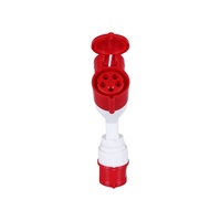 Prise multiple industrielle ZNG-1025 à 2 voies, 5 broches, 380V, 32A, deux prises, séparateur de prise industriel