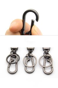 Handmade Premium Black Metal Pendant <b>Key</b> <b>Ring</b> Accessories With Logo Present for Man and Woman Leather Car Keychain for Car Brand - Product Image 6