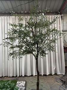 आउटडोर कृत्रिम सदाबहार पेड़ बड़े हरे ओक के पेड़ - Product Image 4