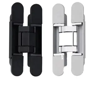 180 Degree Open 3D 3 Direction Adjustable Hidden Invisible Concealed Hinge