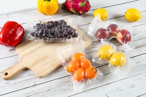 Hot Sale Factory Direct 3 Side Seal Bags Transparent Plastic Sealing Vacuum Bag For Dry Food Packaging