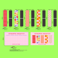 Marcapáginas Magnético Personalizado con Logotipo, Impresión de Imágenes a Color, Sublimación, Imán en Blanco para Empaquetado, Papel Promocional