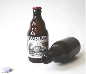 Frascos de Cerveza de Vidrio Marrón Premium de 330 ml y 500 ml con Tapas Corona, Envases Sellados para Cerveza Artesanal, a Prueba de Fugas, con Logotipos y Etiquetas Personalizadas - Product Image 3