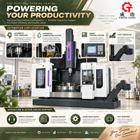Tour vertical CNC avec grande table rotative, mandrin à 4 mors, panneau de commande pour découpe de métaux, convoyeur de copeaux, tour vertical CNC
