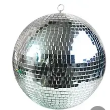 DJ Club Bühne 8 bis 72 Zoll Silber grün rosa rot Farbe Weihnachts feier Disco Glas Spiegel kugel