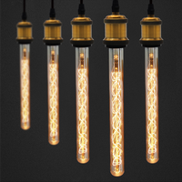 Ampoule Edison vintage AC110V/220V E27 25W 40W 60W T30 T300, lampe à filament incandescente, décoration de bar à domicile, ampoules pour luminaires suspendus