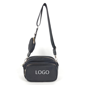 Factory <span class=keywords><strong>Outlet</strong></span> Diseñador personalizado Sling Crossbody Bolso de hombro Poliéster Hombres Hombro Messenger Bag - Product Image 1