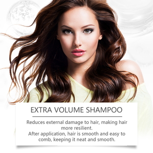 Shampooing Volume Extrême : Nourrit, Répare <span class=keywords><strong>le</strong></span> <span class=keywords><strong>Cuir</strong></span> <span class=keywords><strong>Chevelu</strong></span>, <span class=keywords><strong>Hydrate</strong></span>, Adoucit les Cheveux, Prévient la Chute et Augmente la Densité Capillaire - Product Image 2