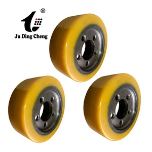 גלגל פוליאוריתן 254x102-80mm 5-חור כונן/גלגל המתיחה מספר 0039902311 - Product Image 5