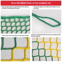 Filet de protection pour drone, filets d'isolation sans nœuds pour tennis de table et badminton, clôture périmétrique pour terrains de football et de basketball, parcours de golf