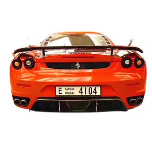 Per Ferrari F430 aggiorna lo stabilizzatore superiore F430 ala spoiler posteriore in fibra di carbonio stile haman