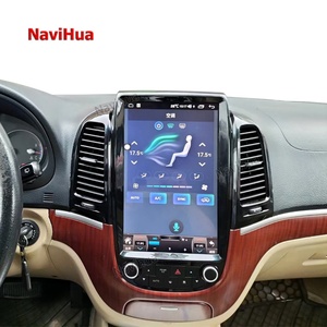 NAVIHUA Android Car DVD Player Multimedia Touch Screen <b>Stereo</b> Radio Automotive GPS Navigation <b>System</b> Head for Hyundai Santa Fe - Product Image 3