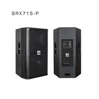 Altavoz Activo Profesional SRX715-P de 15 Pulgadas, Sistema de Karaoke para Escenario, Altavoz de Madera