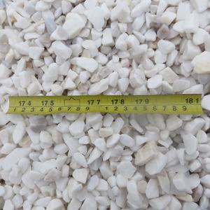 중국 도매 CE 인증 깨진 대리석 조각 작은 흰색 분쇄석 - Product Image 2