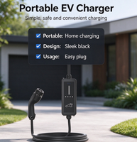 Borne de recharge murale Deye EVSE SUN-EVSE11K01-EU-AC SUN-EVSE22K01-EU-AC, station de recharge intelligente AC pour véhicules électriques, contrôle par application pour système photovoltaïque résidentiel