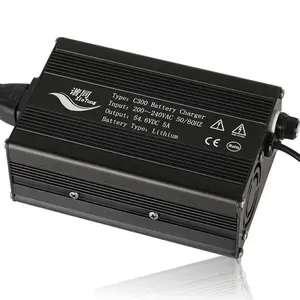 Lithium Ion Battery Charger 67.2V 4A Battery Charger 16S 60V Electric Motorcycle Battery Charger 300W