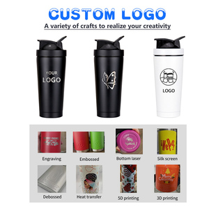 500/750ml Stainless Steel Insulated Sport Style Drinking Bottle for Hiking Gym Direct Drinking <strong>Coffee</strong> Protein <strong>Shaker</strong> with Power - Product Image 3