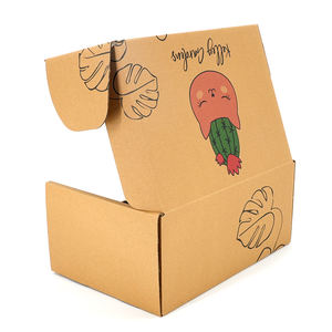 Boîte d'emballage de plantes <span class=keywords><strong>en</strong></span> <span class=keywords><strong>carton</strong></span> ondulé personnalisé avec inserts Boîte <span class=keywords><strong>en</strong></span> papier kraft <span class=keywords><strong>pour</strong></span> pots de plantes succulentes, <span class=keywords><strong>semis</strong></span>, herbes et fleurs, coffrets cadeaux - Product Image 3