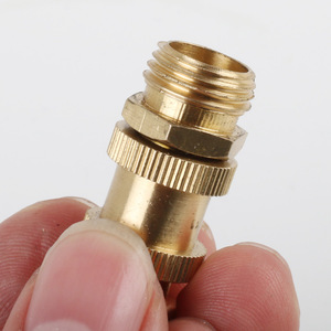 Robinet à bille en cuivre 1/2 pouce à double filetage externe pour gaz, température normale, pression de service 650 PSI - Product Image 4