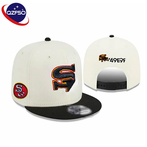 QZFSO Custom Running Sports New Streetwear Fitted Era 5 Panel Snapback Hats Gorras 3d Embroidery Unisex Baseball Cap For Man - Product Image 1