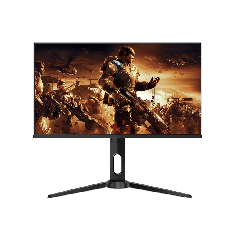 रिच इंटरफ़ेस कंप्यूटर एलईडी 2K गेमिंग मॉनिटर 165Hz 1440P मॉनिटर्स पीसी 27 इंच लिफ्टिंग बेस के साथ