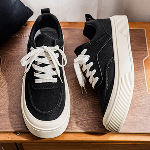 Baskets en toile originales <span class=keywords><strong>pour</strong></span> hommes, plates, décontractées, tendance, à lacets, vulcanisées, <span class=keywords><strong>pour</strong></span> adolescents, à prix bas, chaussures <span class=keywords><strong>bateau</strong></span>, couvre-chaussures de skateboard - Product Image 3