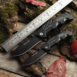 سكين طي محمول للدفاع عن النفس بمقبض ألومنيوم عالي الصلابة، قابل للتخصيص حسب الطلب OEM، سكين متعدد الأغراض للتخييم والبقاء على قيد الحياة - Product Image 2