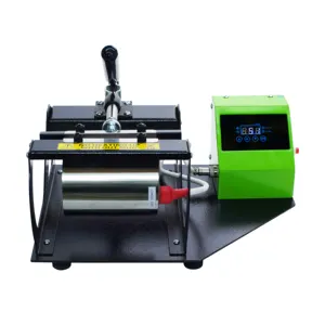 11oz 10oz Mini Type Bas Prix Machine de Presse De Chaleur de Tasse Lvd Tasse Impression Machine Prix en Inde Manuel 5 Ans 10KG/22LBS 115x235mm